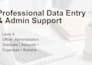 do accurate data entry an admin customer support services